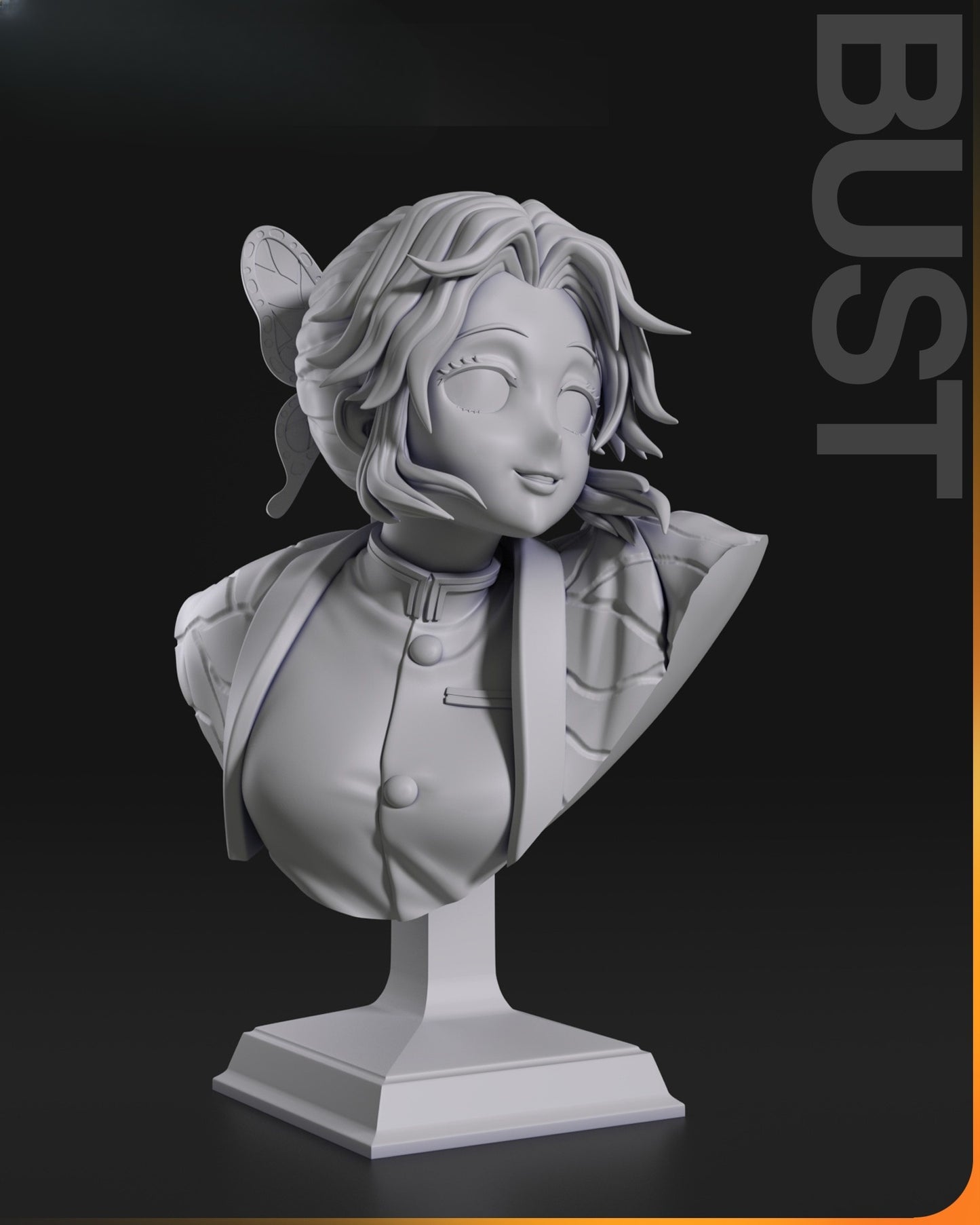 3986 Shinobu Kocho - Kimetsu no Yaiba - STL 3D Print Files
