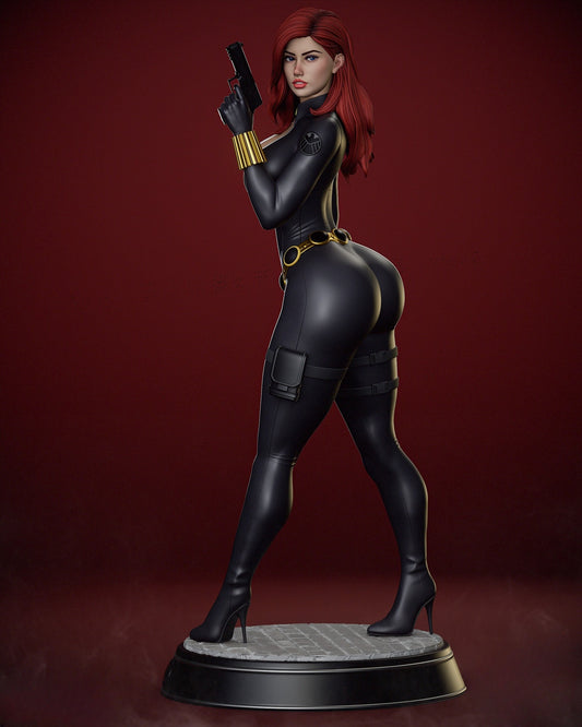 3443 Black Widow NSFW - Marvel Comics - STL 3D Print Files