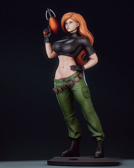 3849 Kim Possible NSFW - STL 3D Print Files