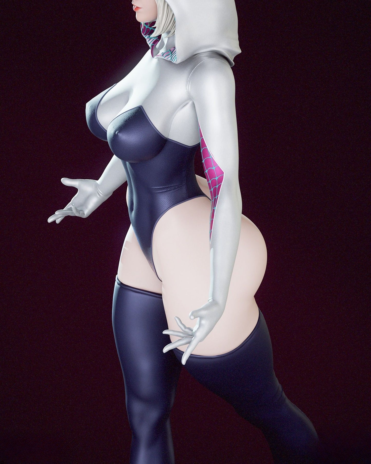 4198 Spider Gwen NSFW - Marvel Comics - STL 3D Print Files
