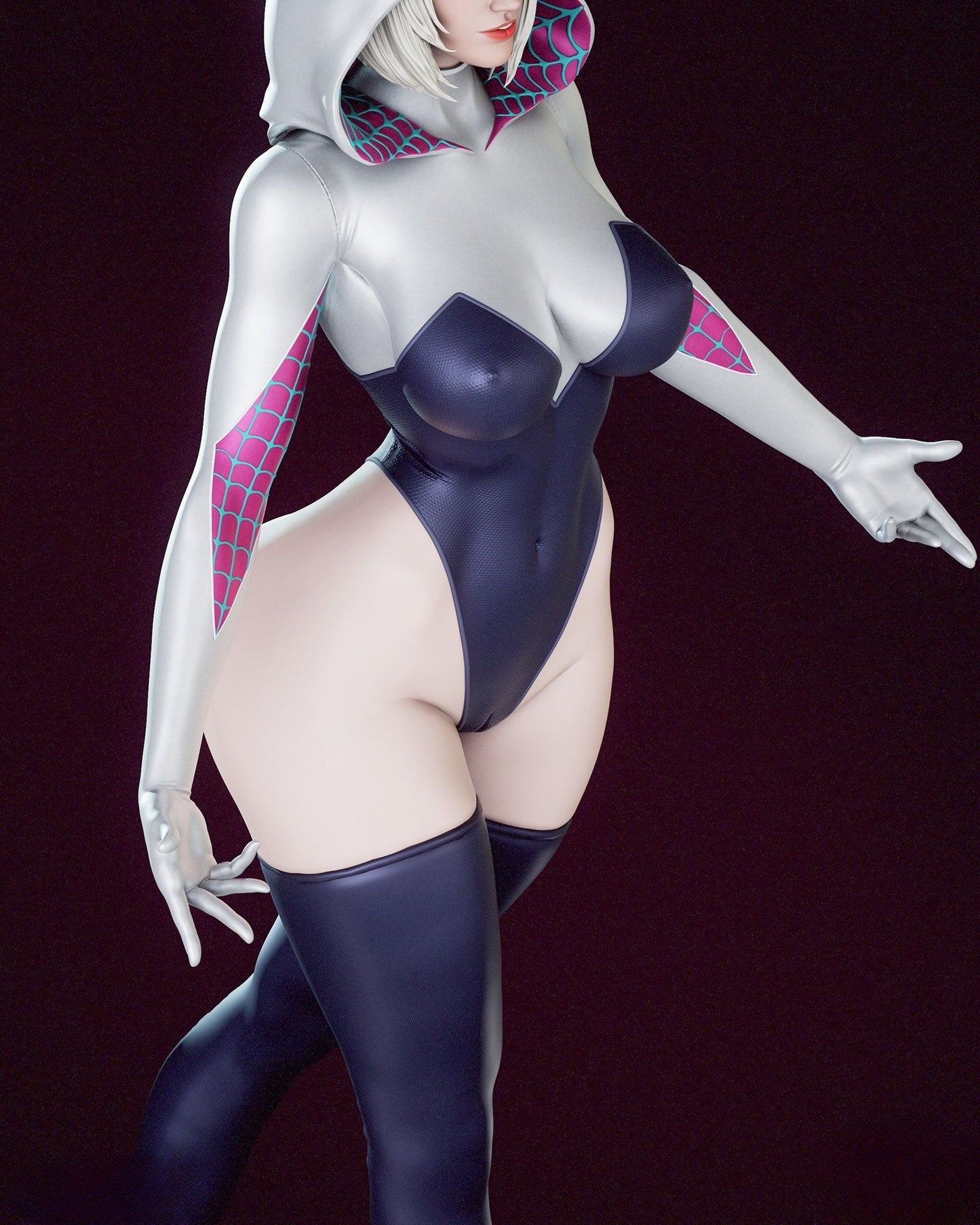4198 Spider Gwen NSFW - Marvel Comics - STL 3D Print Files
