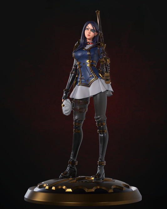 3449 Caitlyn Arcane - League of Legends - STL 3D Print Files