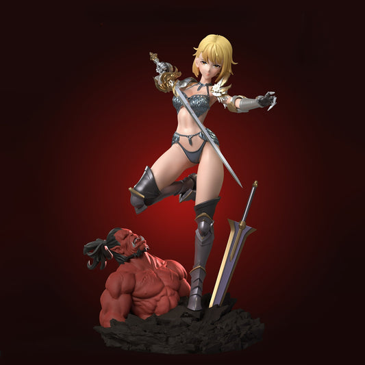 3805 Cha Hae-In NSFW - Solo Leveling - STL 3D Print Files