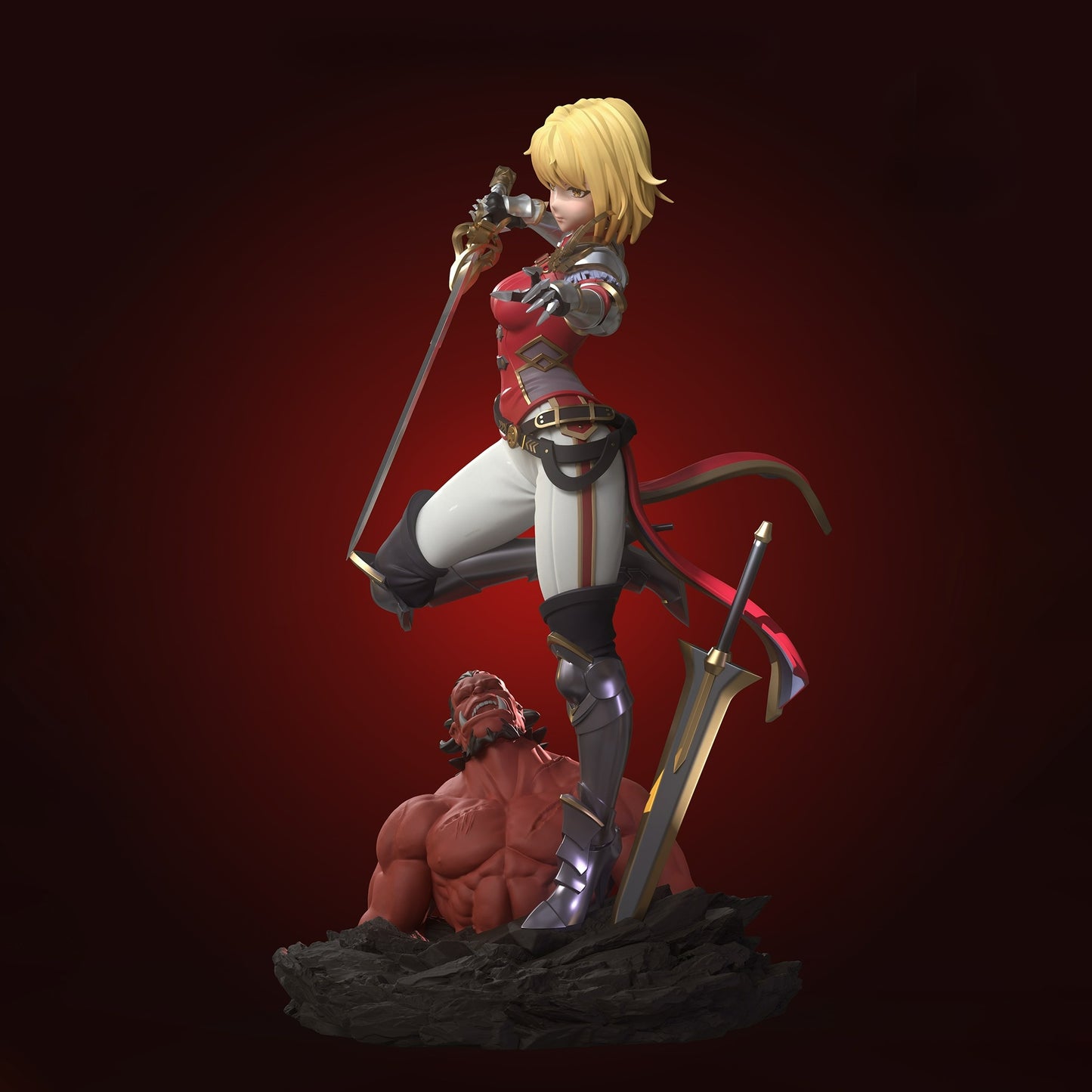 3805 Cha Hae-In NSFW - Solo Leveling - STL 3D Print Files