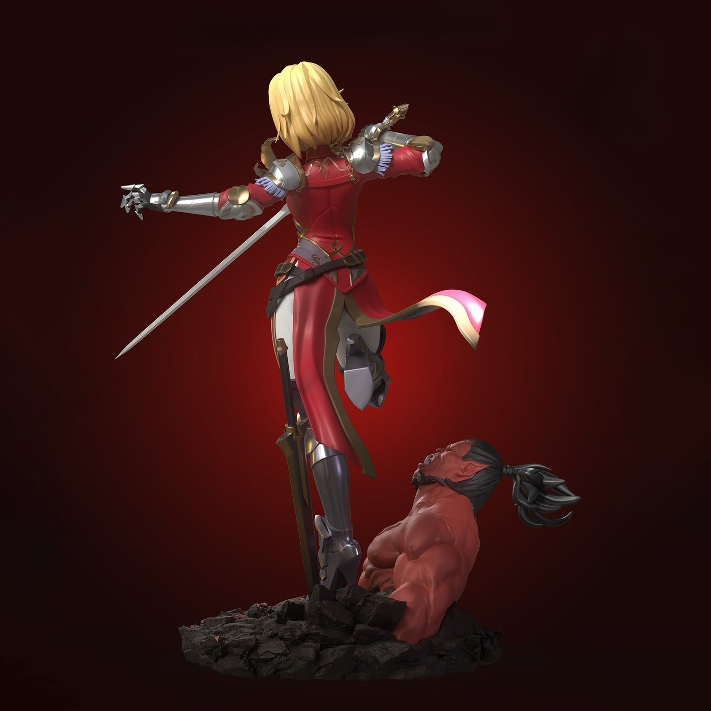 3805 Cha Hae-In NSFW - Solo Leveling - STL 3D Print Files