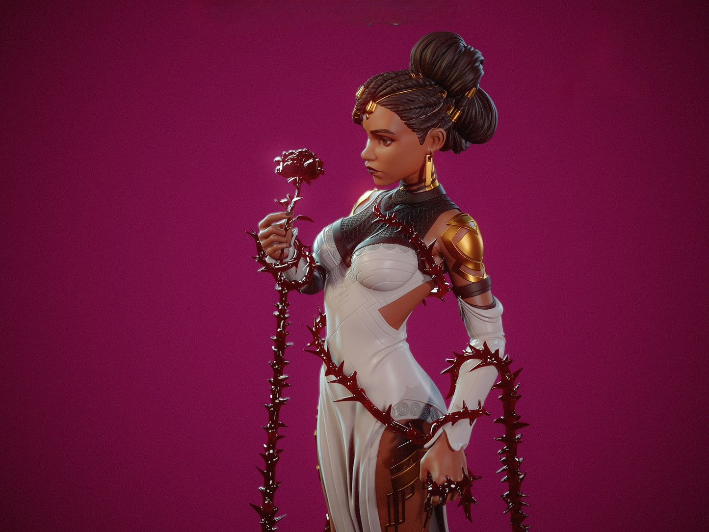 3450 Mel Medarda Arcane - League of Legends - STL 3D Print Files