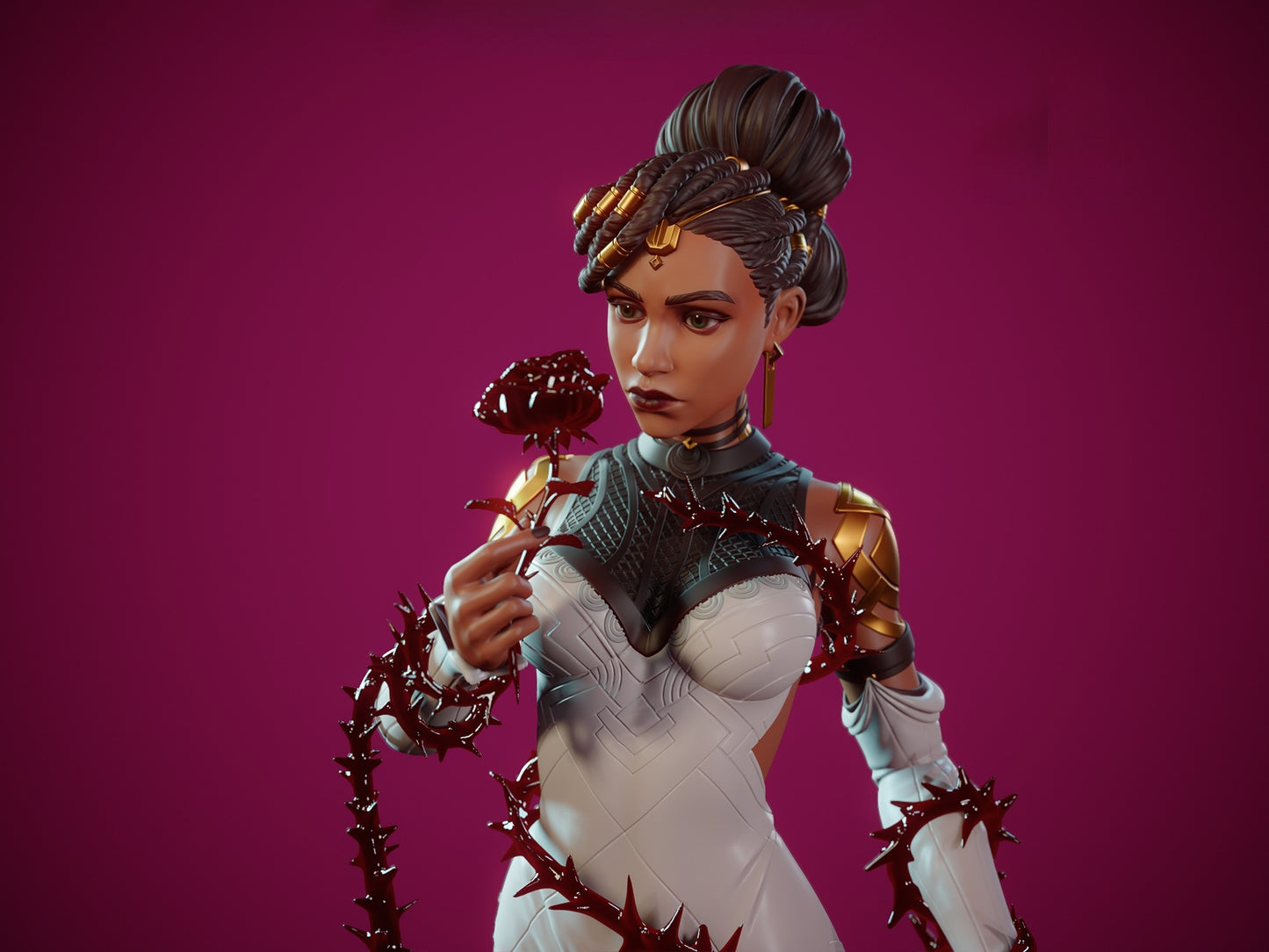 3450 Mel Medarda Arcane - League of Legends - STL 3D Print Files