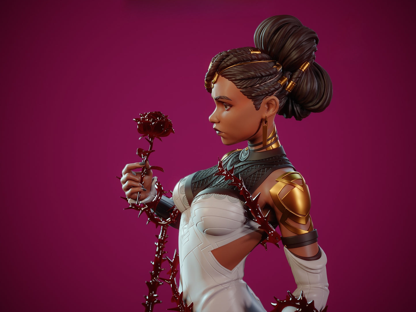 3450 Mel Medarda Arcane - League of Legends - STL 3D Print Files