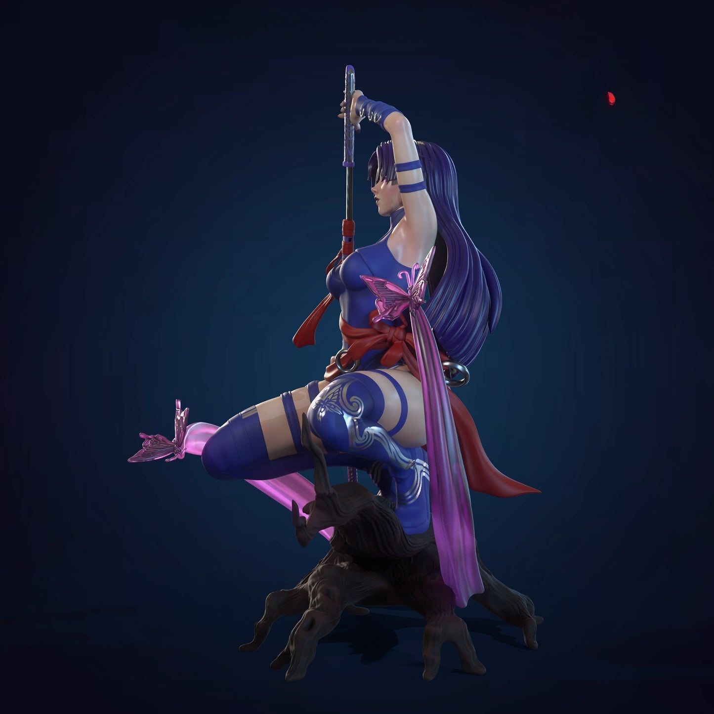 3806 Psylocke - X-men - STL 3D Print Files