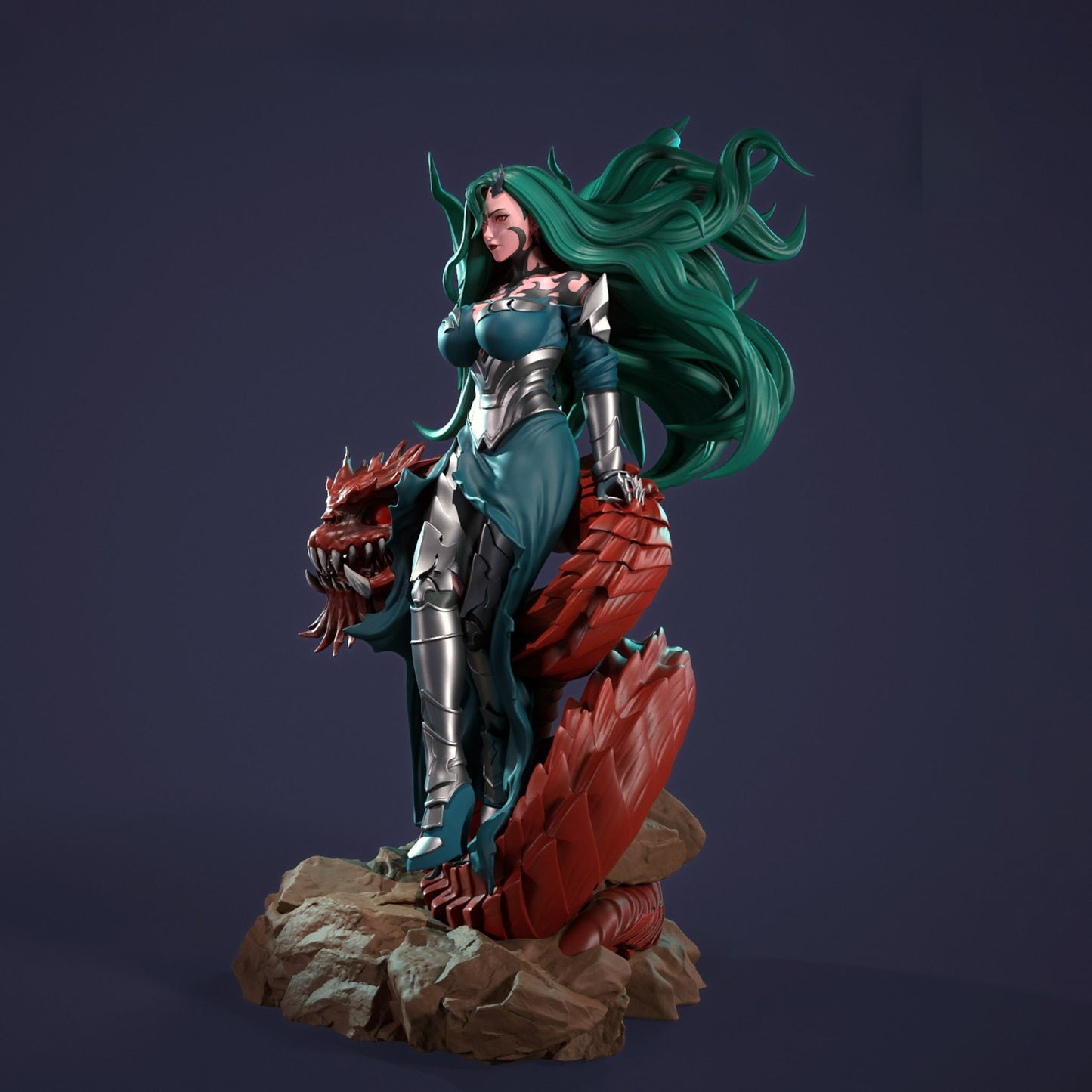 3804 Querehsha NSFW - Solo Leveling - STL 3D Print Files