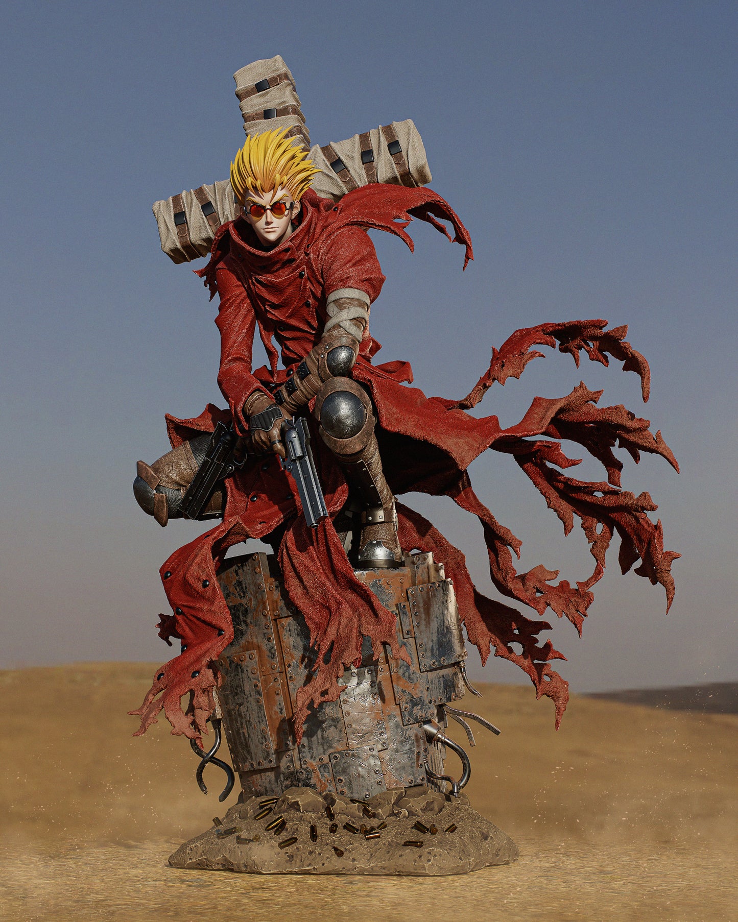 3613 Vash the Stampede - Trigun - STL 3D Print Files