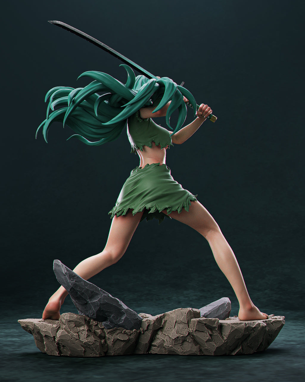4052 Nelliel Tu - Bleach - STL 3D Print Files