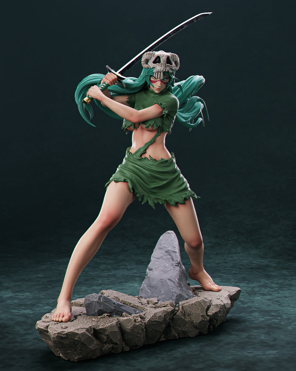 4052 Nelliel Tu - Bleach - STL 3D Print Files