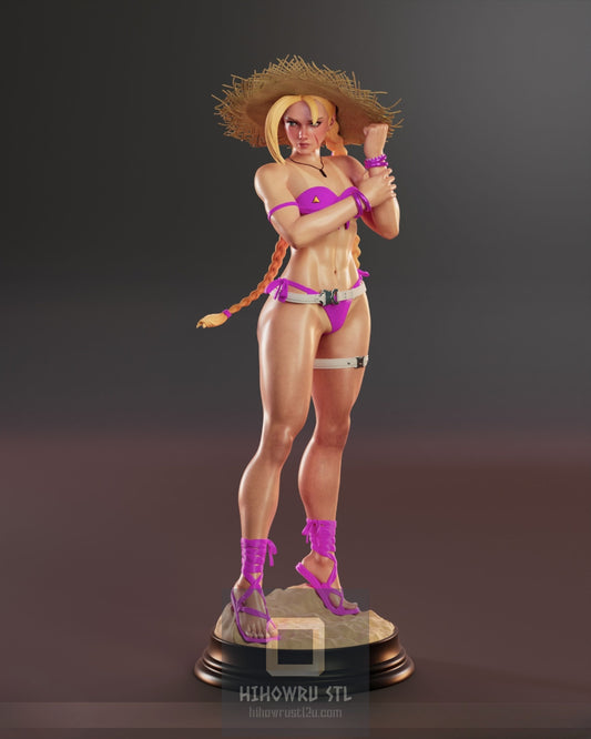 4575 Cammy - Street Fighter - STL 3D Print Files