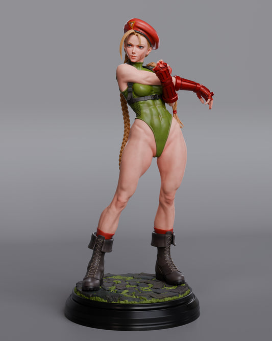 3677 Cammy - Street Fighter 6 - STL 3D Print Files