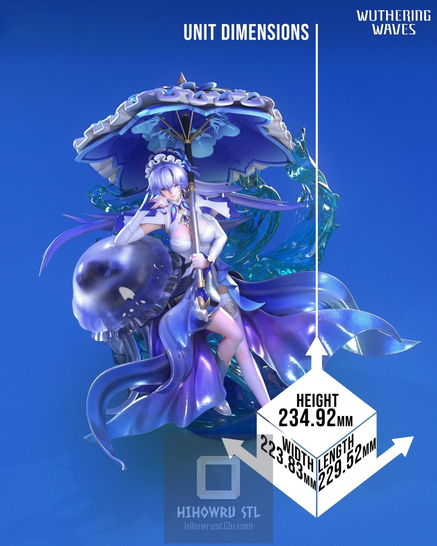 4351 Cantarella - Wuthering Waves - STL 3D Print Files