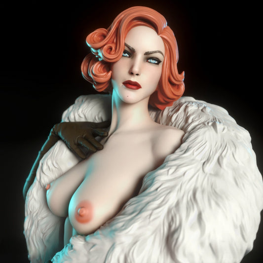 4229 Caprice NSFW - Noir Burlesque - STL 3D Print Files
