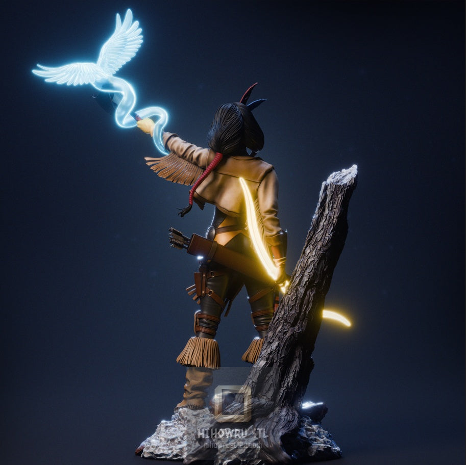 5217 Danielle Moonstar - Marvel Comics - STL 3D Print Files