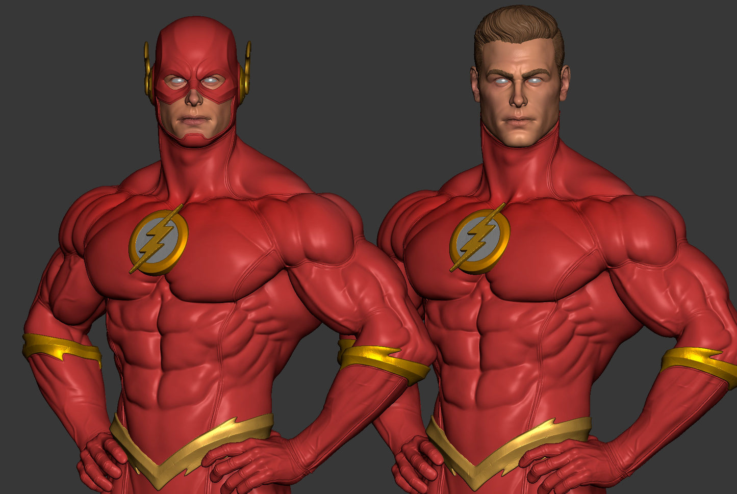 4200 The Flash - DC Comics - STL 3D Print Files