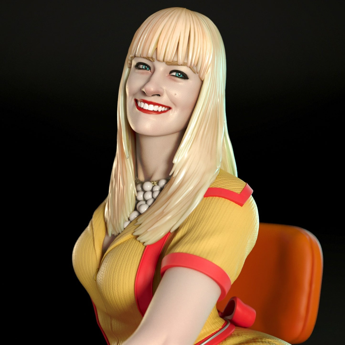 3784 Caroline Channing NSFW - 2 Broke Girls - STL 3D Print Files