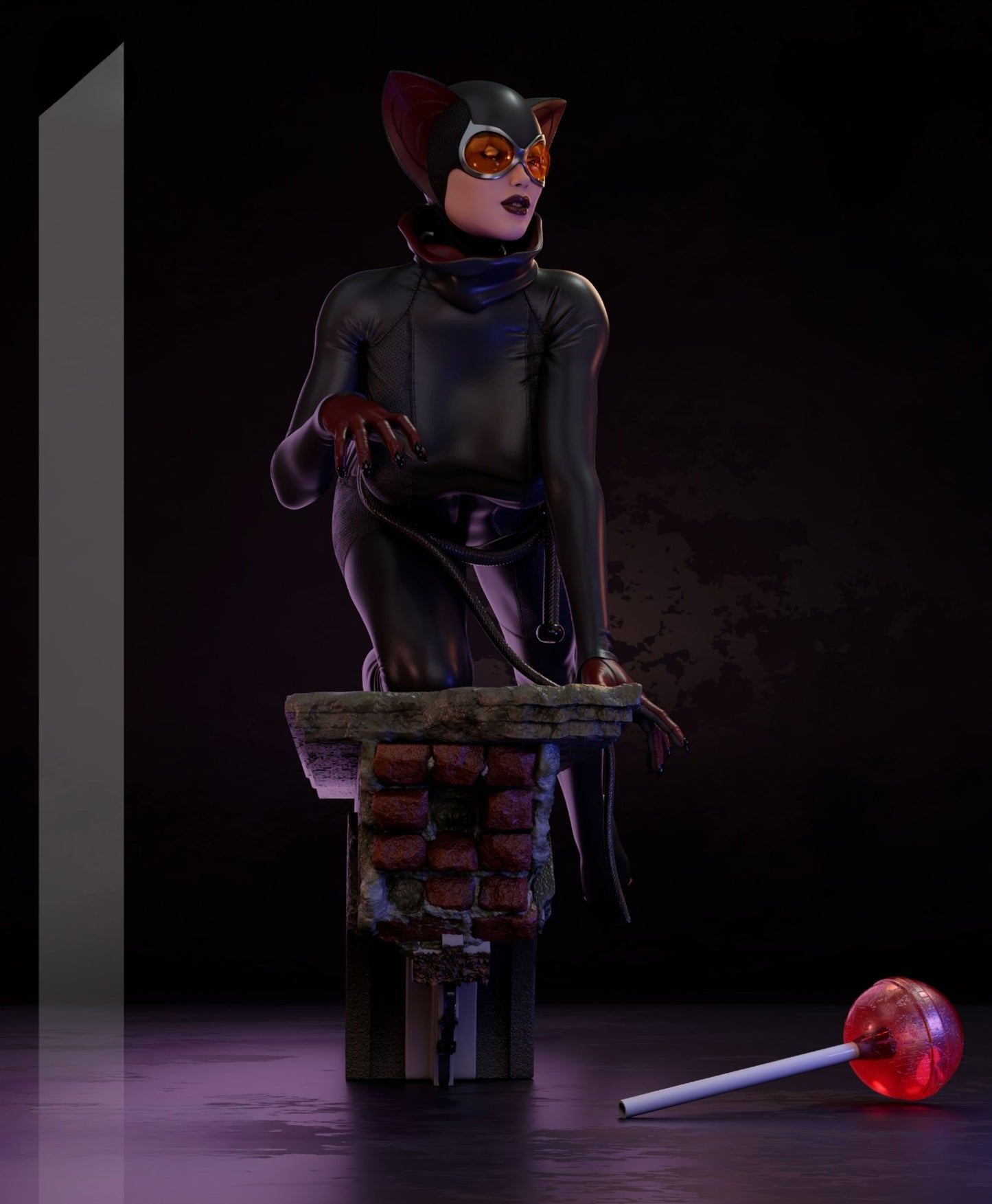 3830 Catwoman NSFW - DC COMICS - STL 3D Print Files