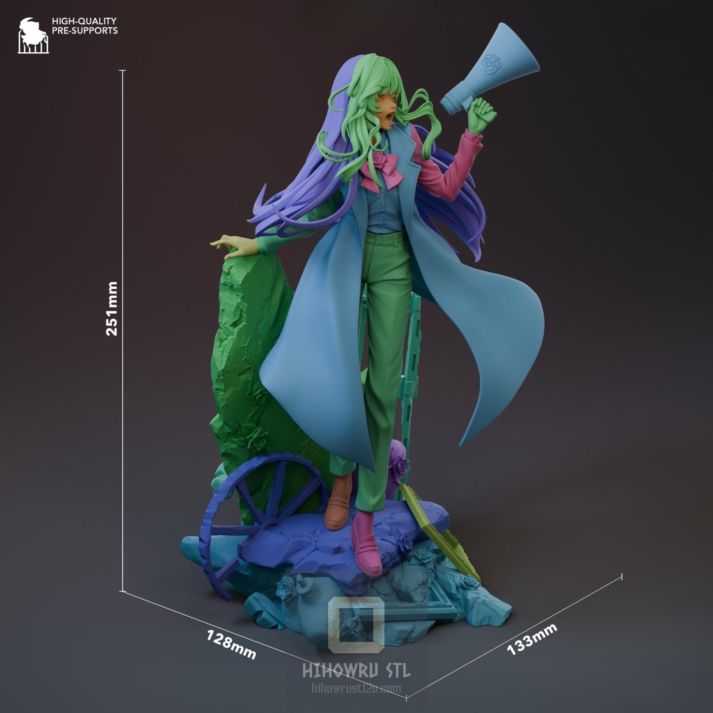 4811 Ado Chan - Utaite - STL 3D Print Files