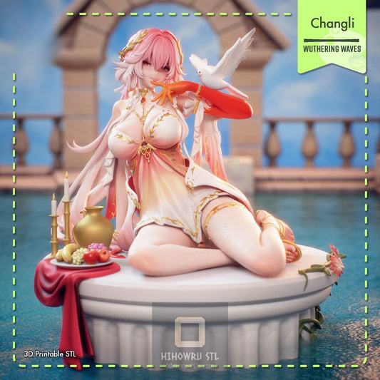 4471 Changli - Wuthering Waves - STL 3D Print Files