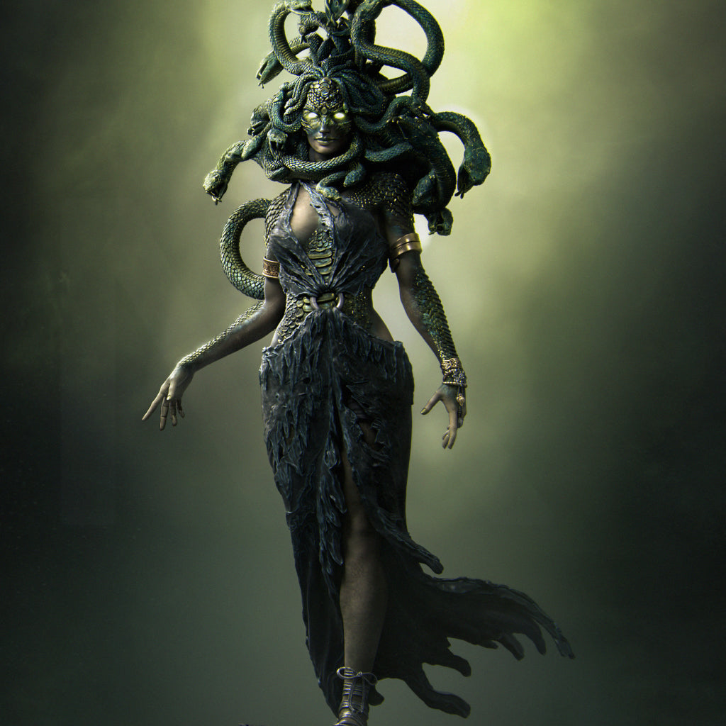 3456 Medusa - STL 3D Print Files