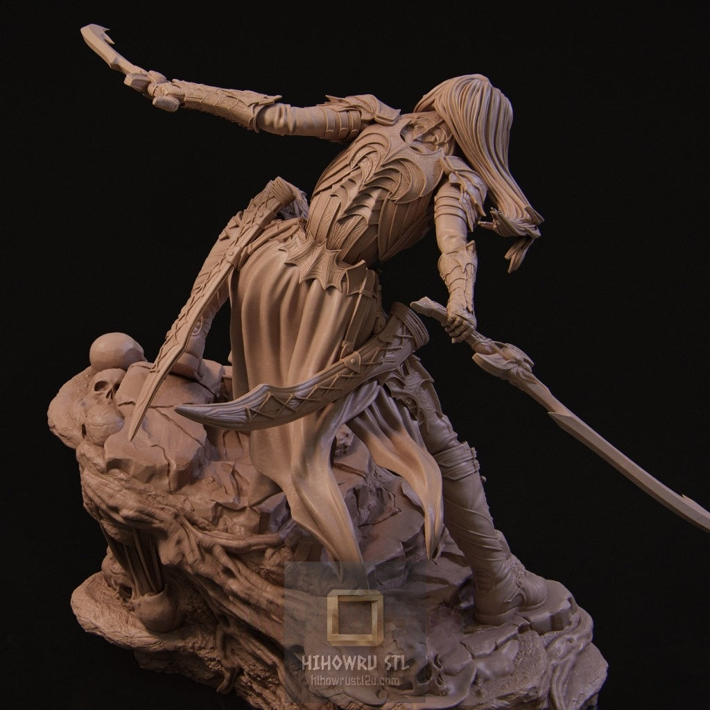 5089 Lierin - The Drow Fighter - STL 3D Print Files