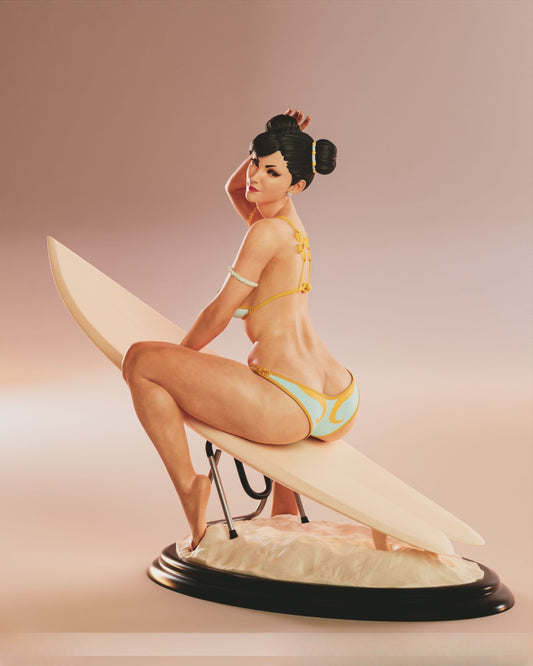 3901 Chun-Li - Street Fighter - STL 3D Print Files