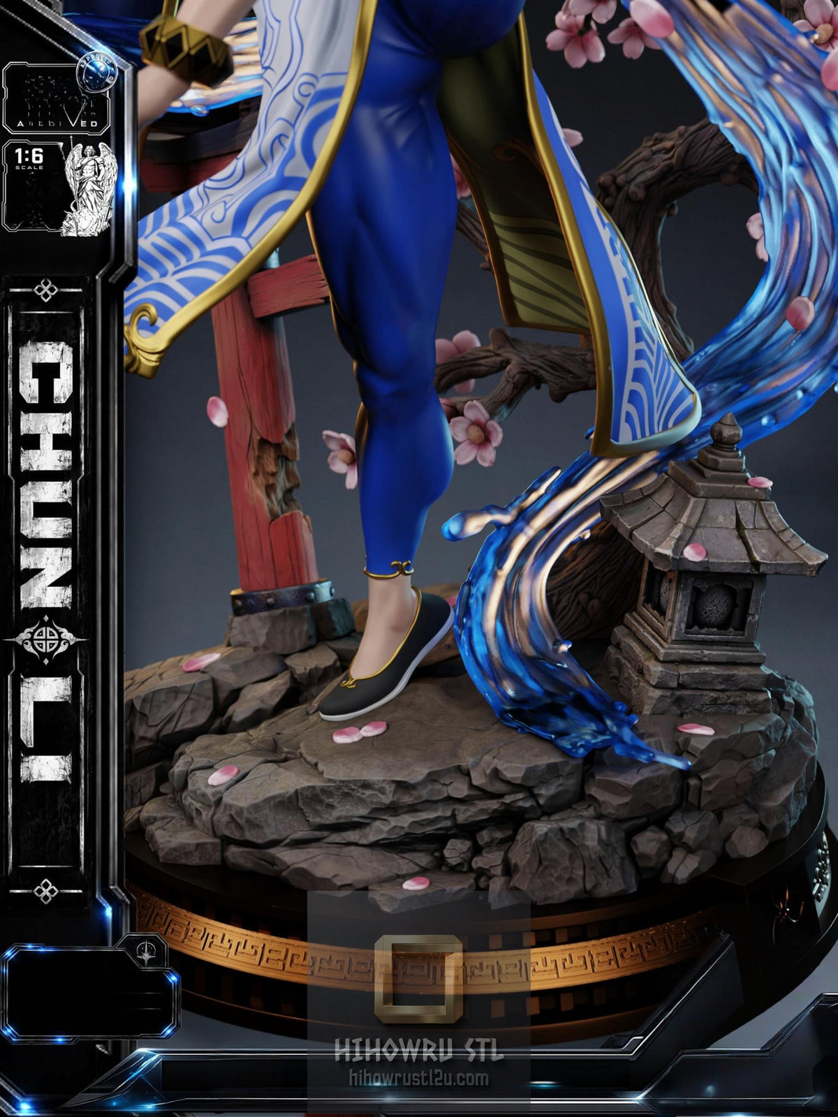 5606 Chun-Li - Street Fighter - STL 3D Print Files
