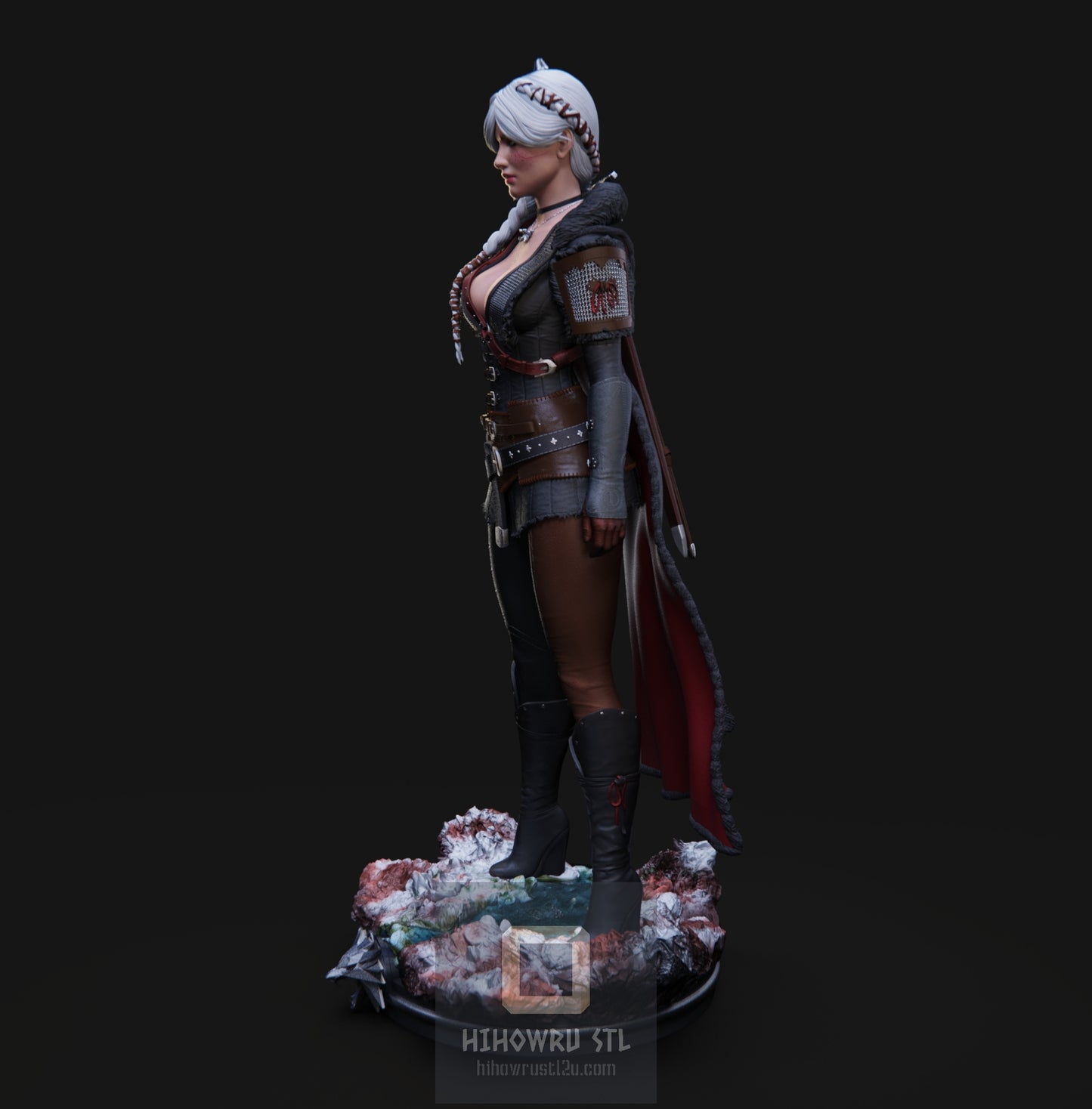 4807 CIRI - The Witcher IV - STL 3D Print Files