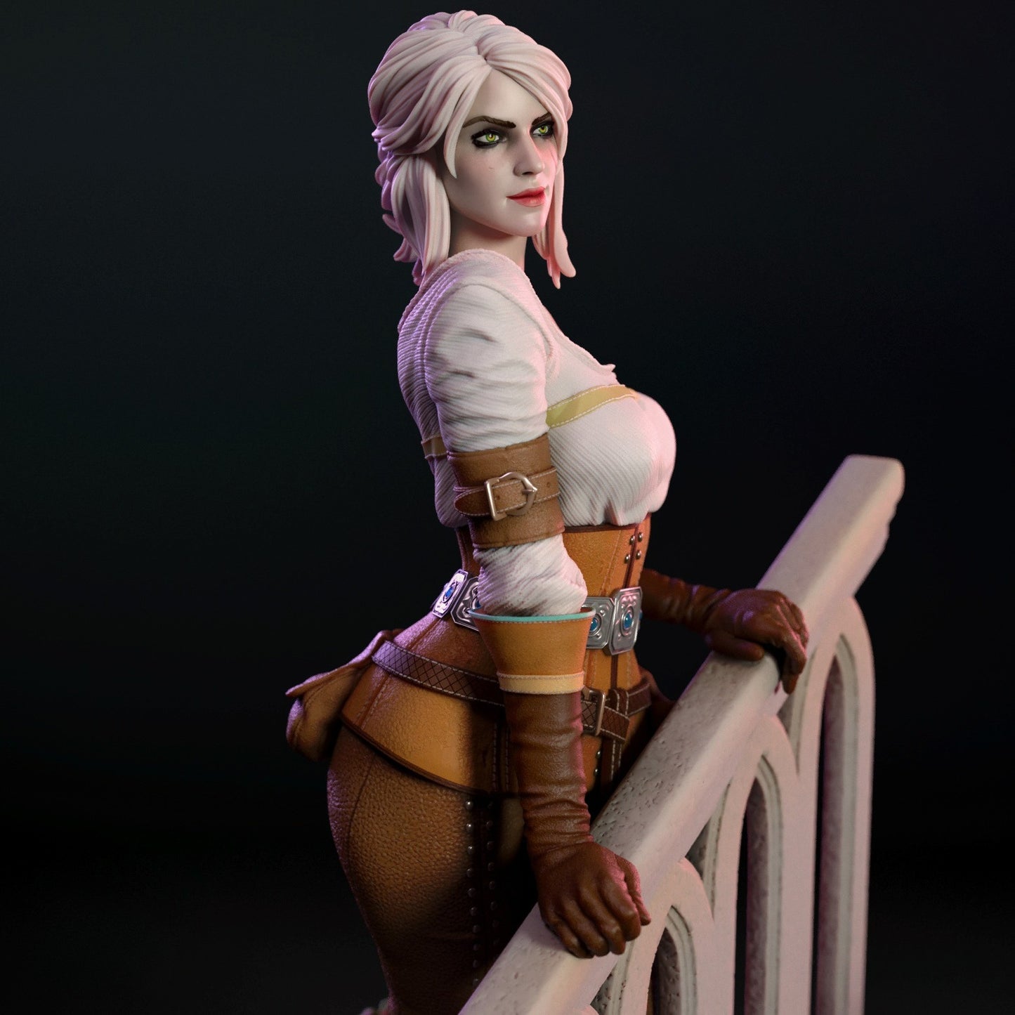 4188 Ciri NSFW - Witcher - STL 3D Print Files