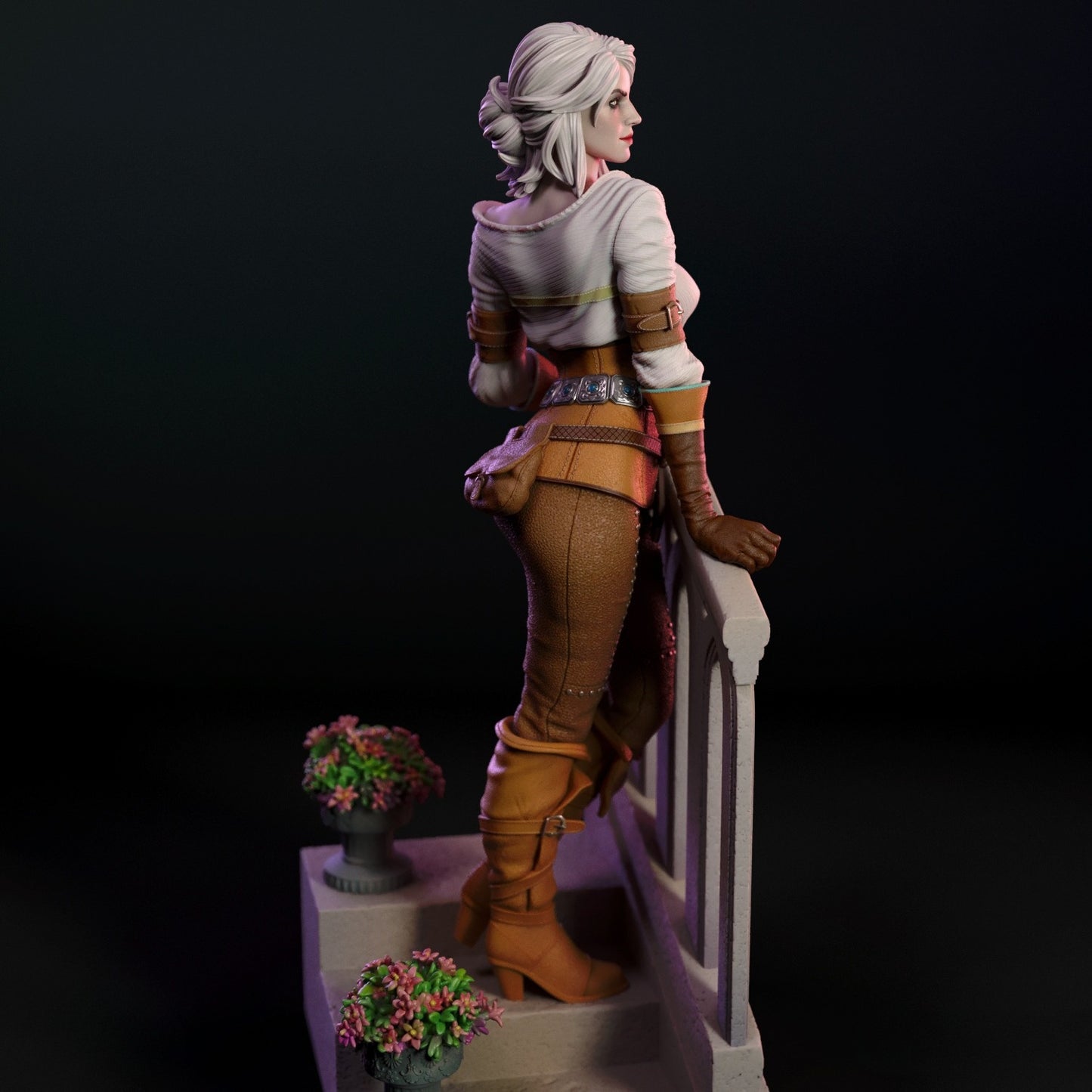 4188 Ciri NSFW - Witcher - STL 3D Print Files