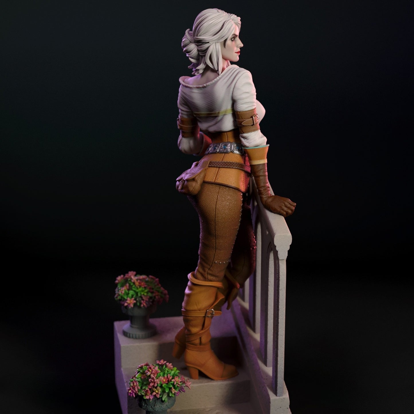 4216 Ciri NSFW - Witcher - STL 3D Print Files X 3D Animations