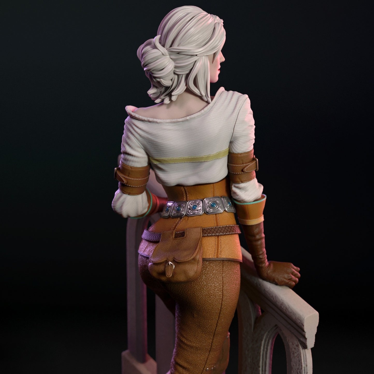 4188 Ciri NSFW - Witcher - STL 3D Print Files