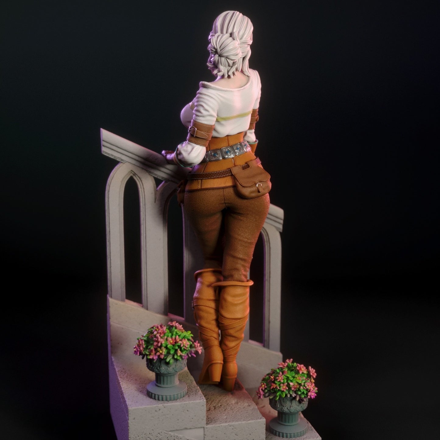 4188 Ciri NSFW - Witcher - STL 3D Print Files