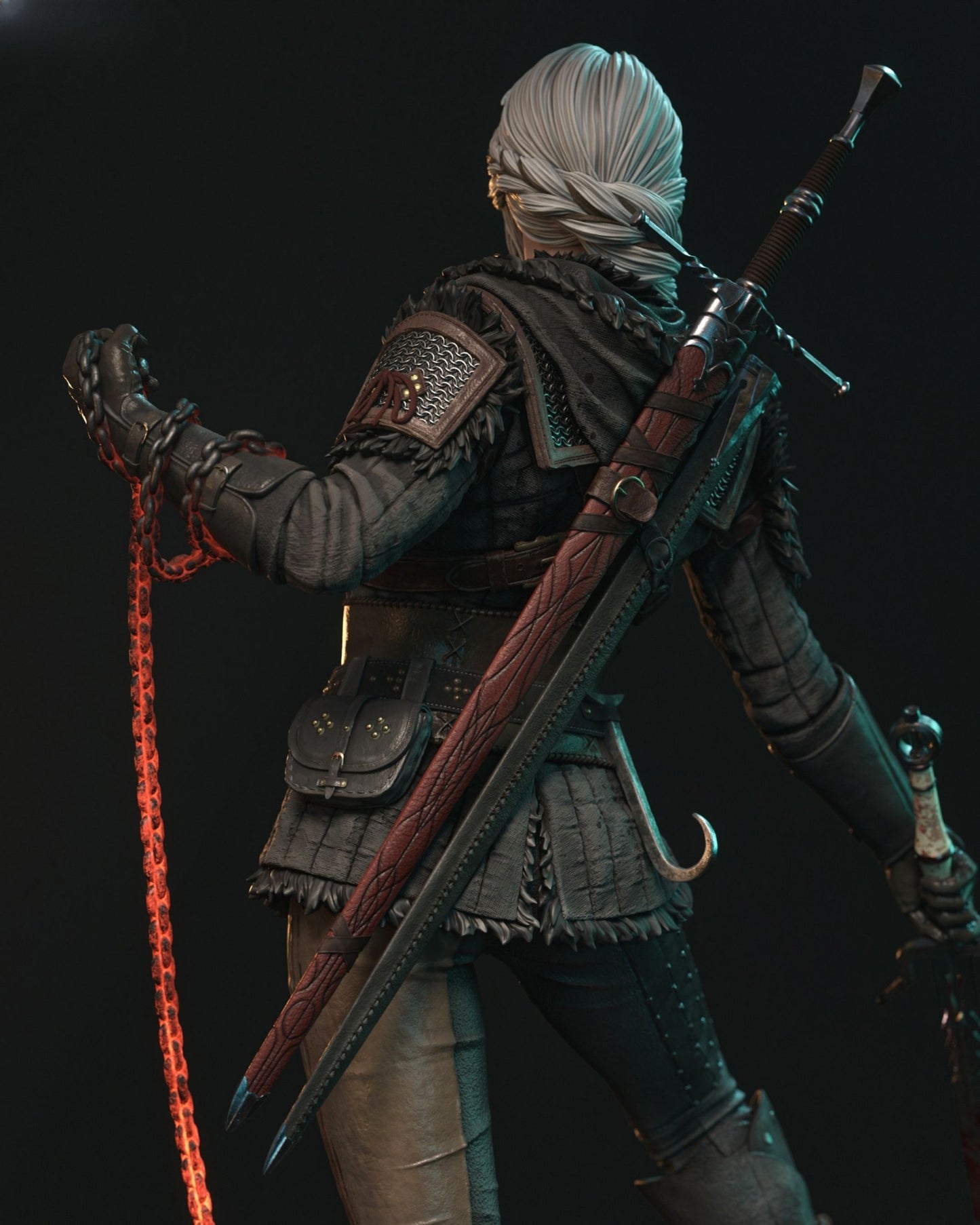 3995 Ciri - The Witcher 4 - STL 3D Print Files