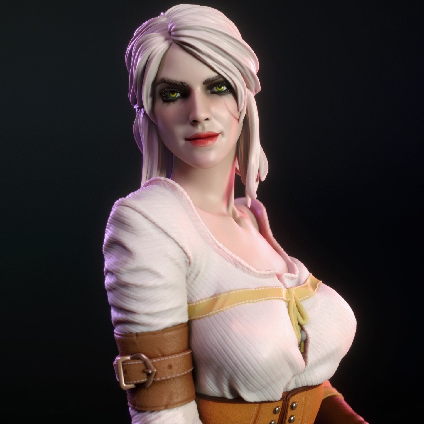 4188 Ciri NSFW - Witcher - STL 3D Print Files