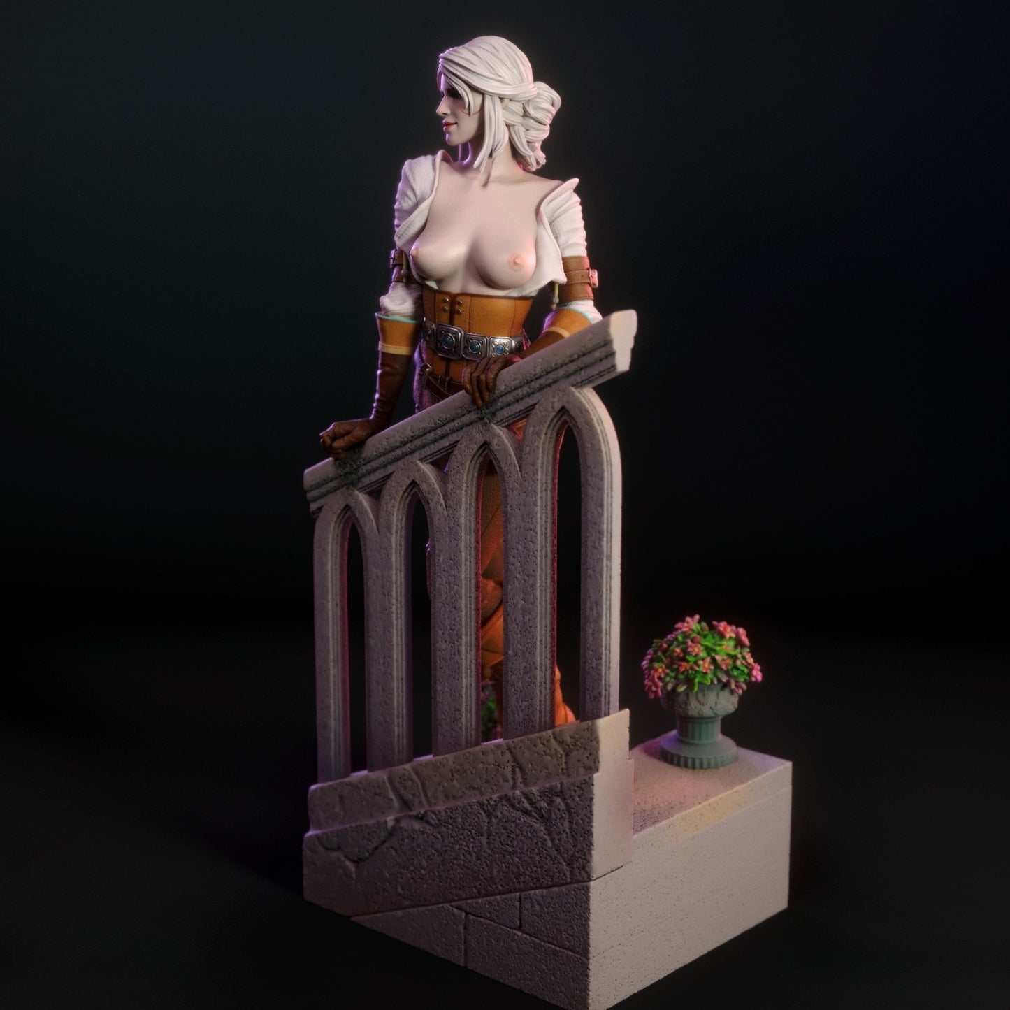 4188 Ciri NSFW - Witcher - STL 3D Print Files