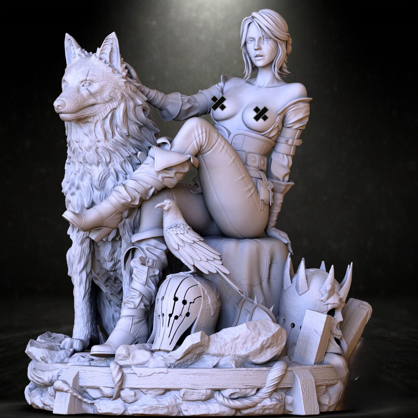 4275 Ciri NSFW - Witcher - STL 3D Print Files X 3D Animations