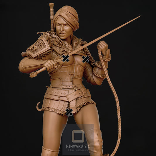 4638 Ciri NSFW - Witcher - STL 3D Print Files
