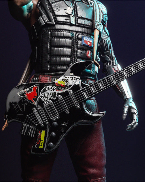 4069 Johnny Silverhand - Cyberpunk - STL 3D Print Files