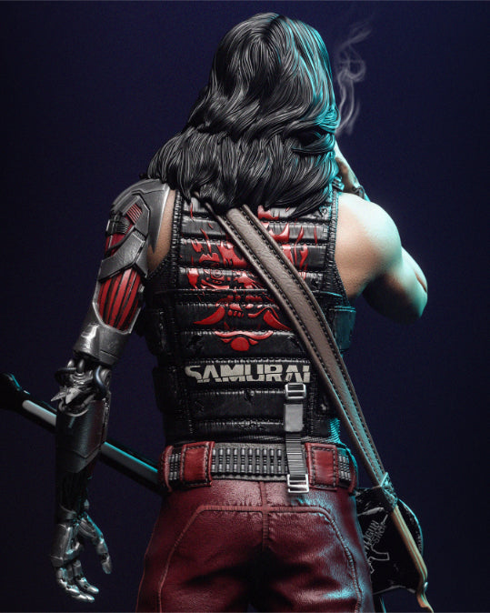 4069 Johnny Silverhand - Cyberpunk - STL 3D Print Files