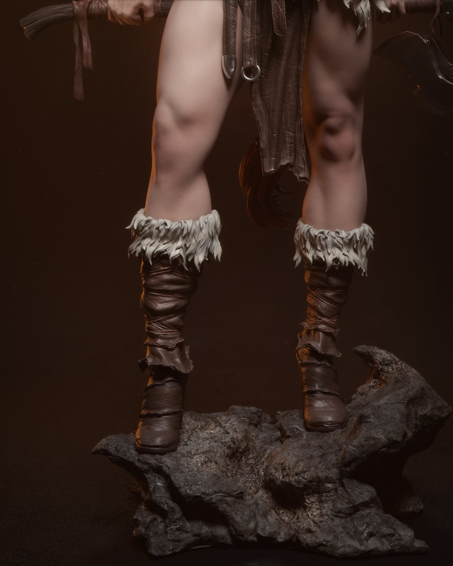 3710 Barbarian Queen - STL 3D Print Files