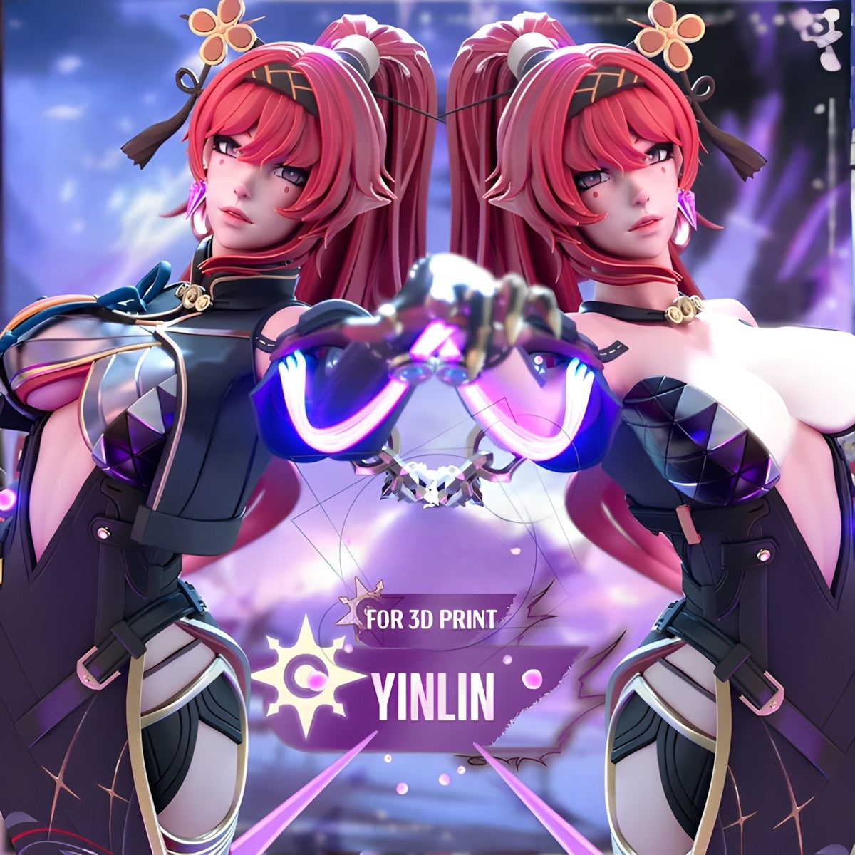 4143 Yinlin - Wuthering Waves - STL 3D Print Files