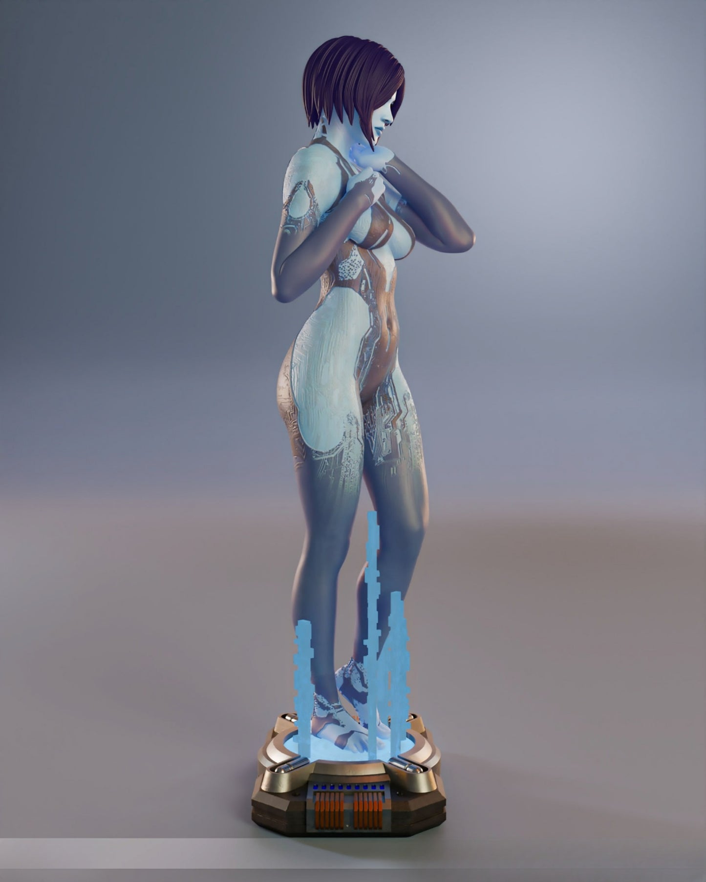 3824 Cortana - Halo - STL 3D Print Files