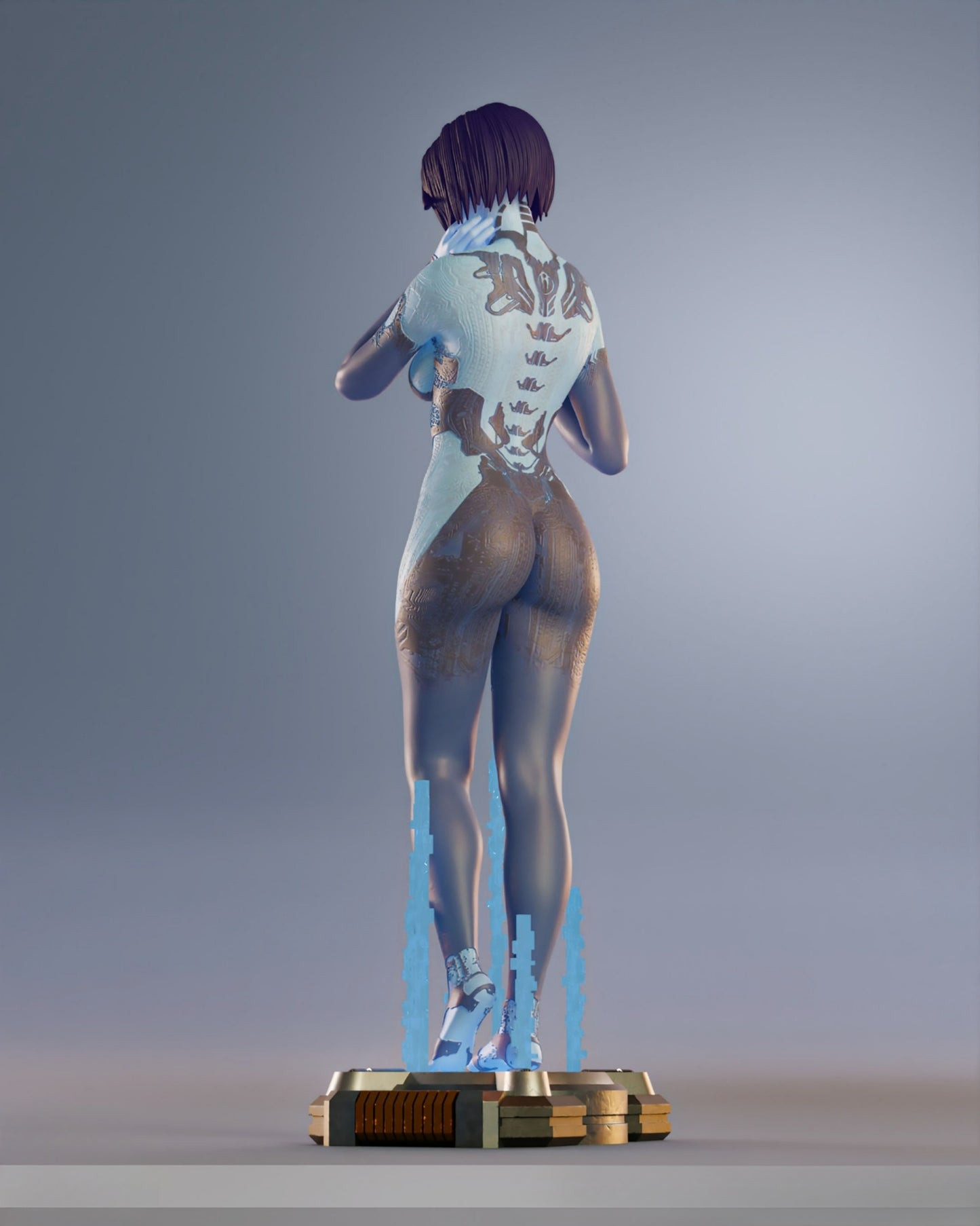 3824 Cortana - Halo - STL 3D Print Files