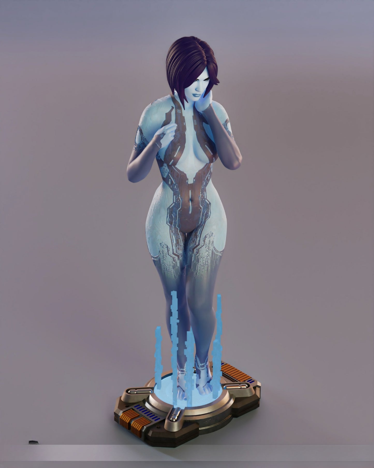3824 Cortana - Halo - STL 3D Print Files