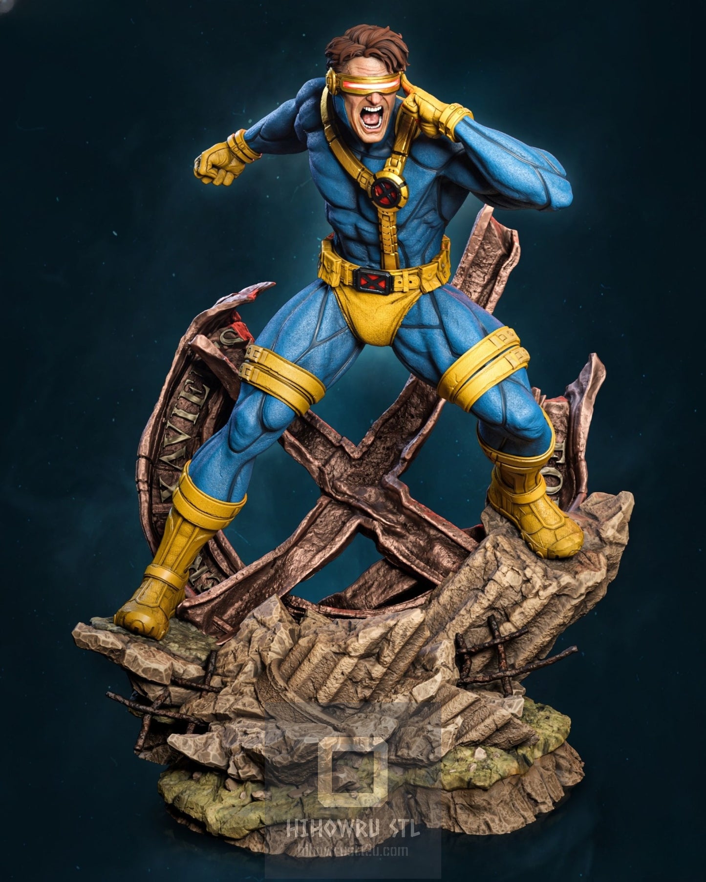 4328 Cyclops - X-Men - STL 3D Print Files